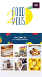 Mobile Screenshot of food2vous.com
